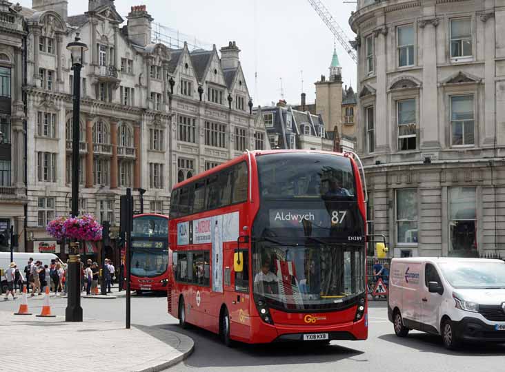 Go-Ahead London ADL Enviro400HMMC EH289 & Arriva HV113